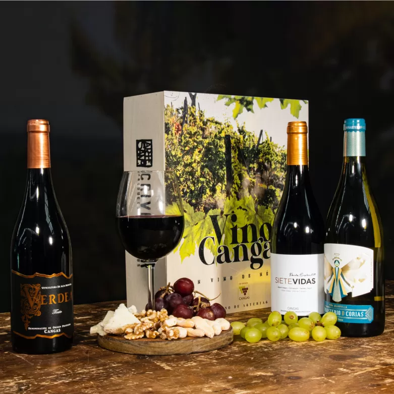 ESTUCHE DE 3 BOTELLAS SIDRA DOP