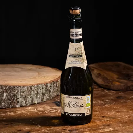 SIDRA ECOLÓGICA ACHAMPANADA MANUEL BUSTO  Sidras espumosas