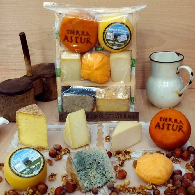 TABLA DE 7 VARIEDADES DE QUESOS ASTURIANOS Tablas de quesos
