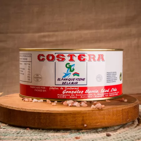 Bonito del Norte en aceite en Trozos. Lata Conserva 1kg 