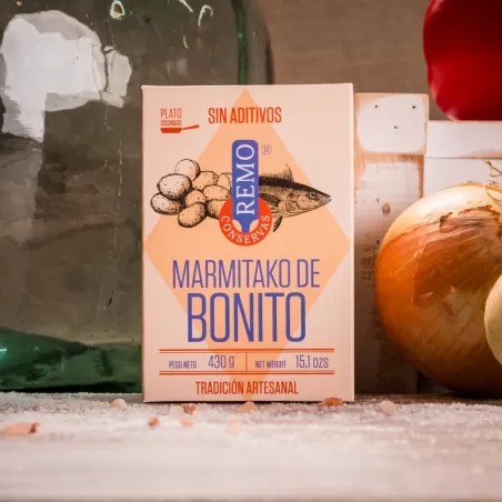 Marmitako de Bonito del Norte. Guisos de la abuela en conserva. 