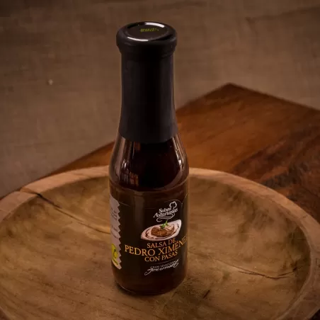 Salsa Pedro Ximenez con Pasas Gourmet. Salsas Asturianas.