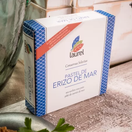 Pastel de Oricios (Erizos de Mar) del Cantábrico.