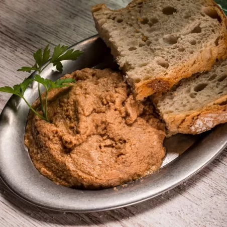 Pastel de Oricios (Erizos de Mar) del Cantábrico.