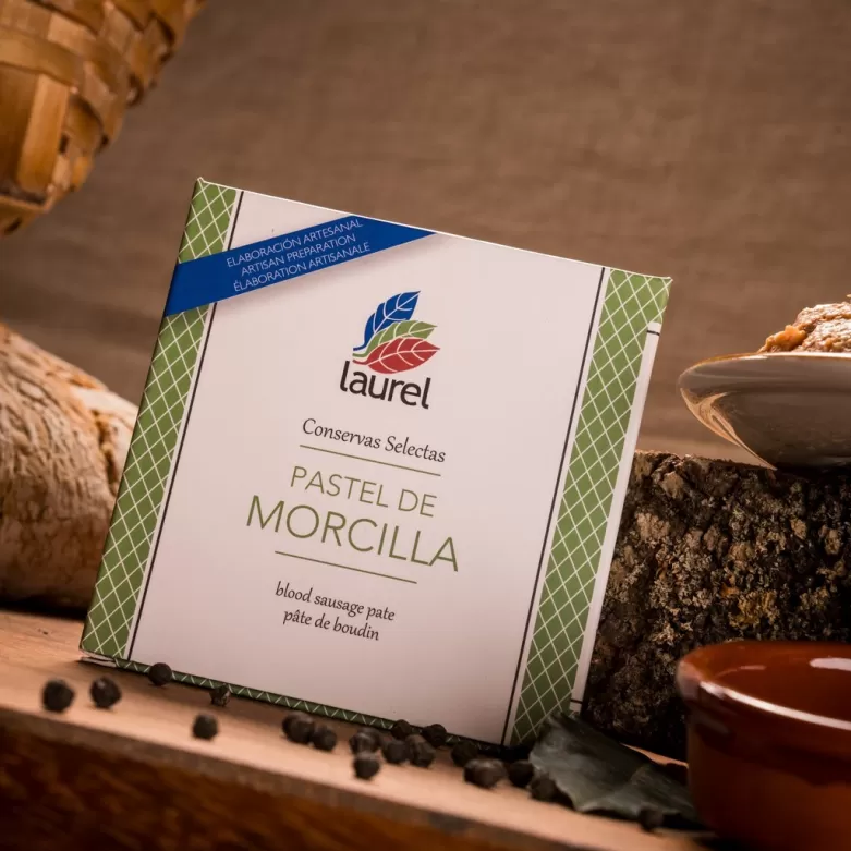 Black pudding cake. A unique salty cake.