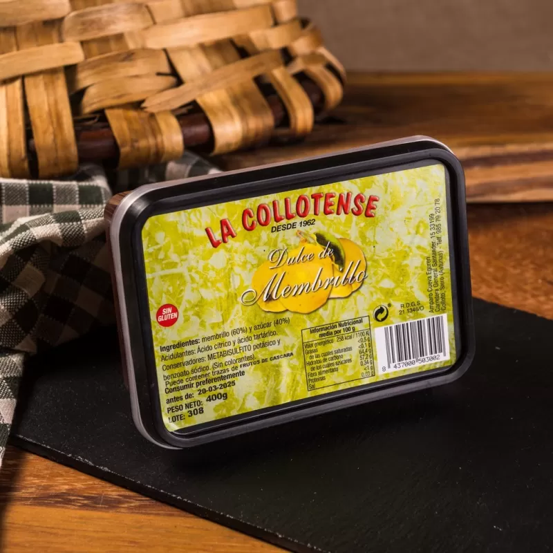 Membrillo asturiano perfecto para combinar con quesos asturianos