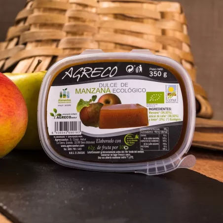 Dulce de manzana ecológico