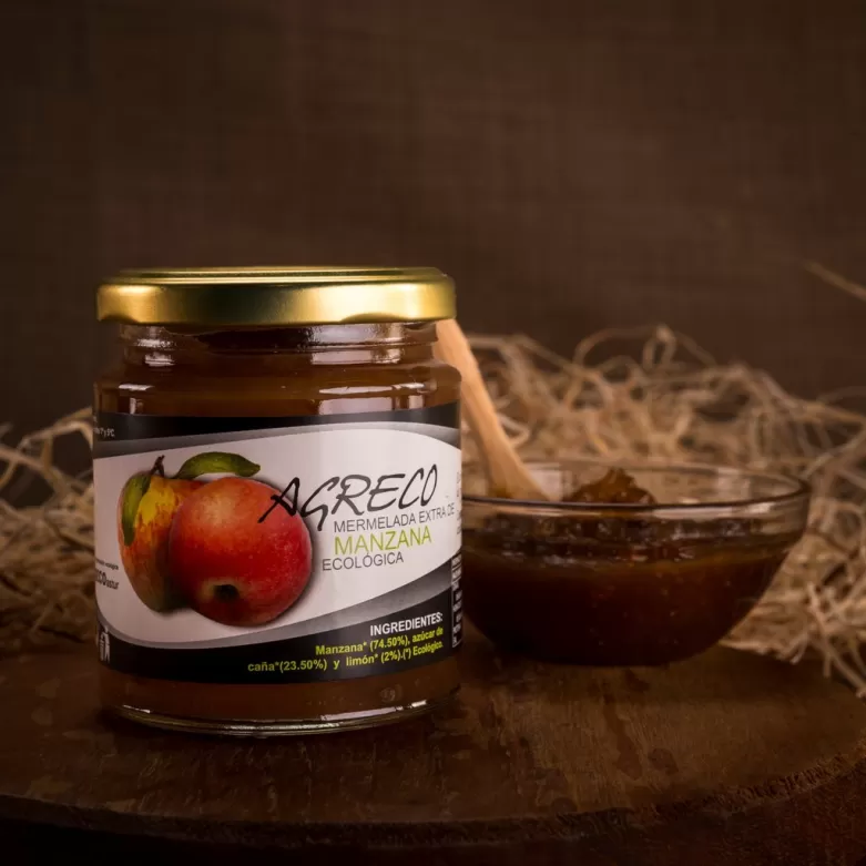 Mermelada de manzana ecológica