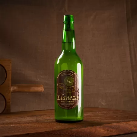 Sidra D.O.P. Llaneza. Pack 6 botellas de sidra natural asturiana.