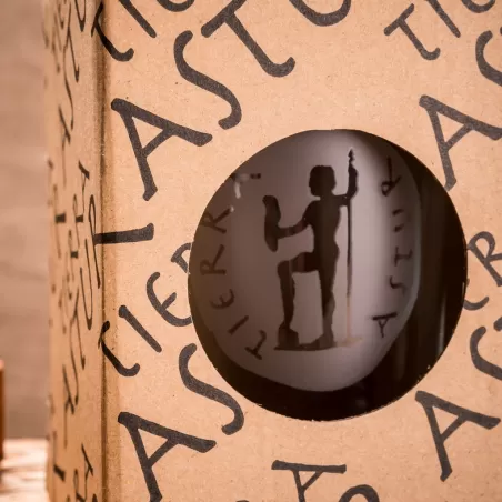 Vaso de Sidra Tierra Astur en Caja de Cartón