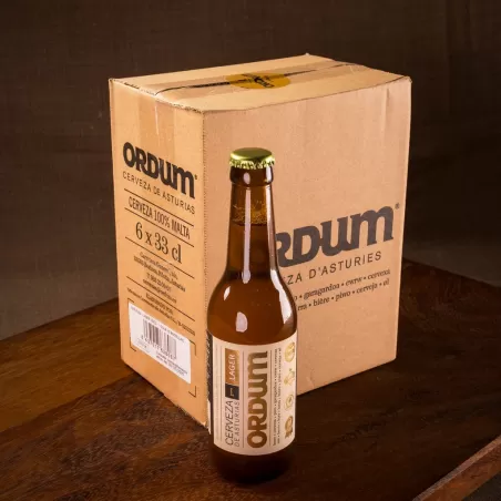 cerveza asturiana Ordum lager
