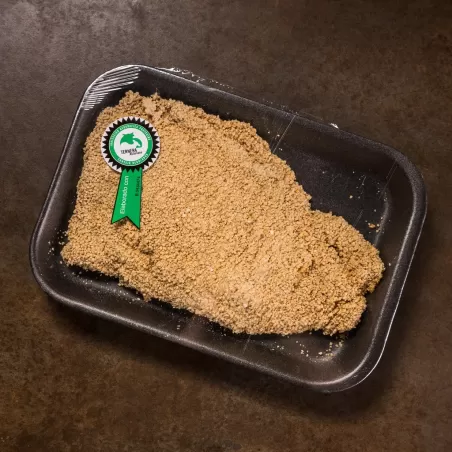 Cachopo de ternera asturiana con jamón y queso de Oscos