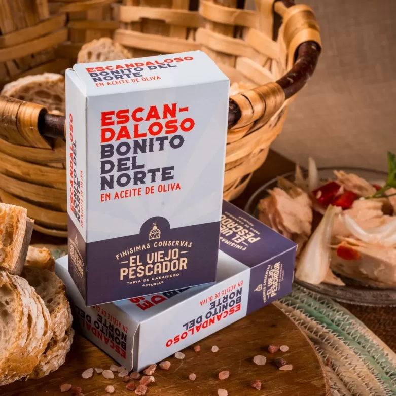 Conserva de Bonito del Norte en Aceite de Oliva - Lata de 120g
