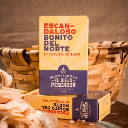 Deliciosa conserva de Bonito del Norte en escabeche