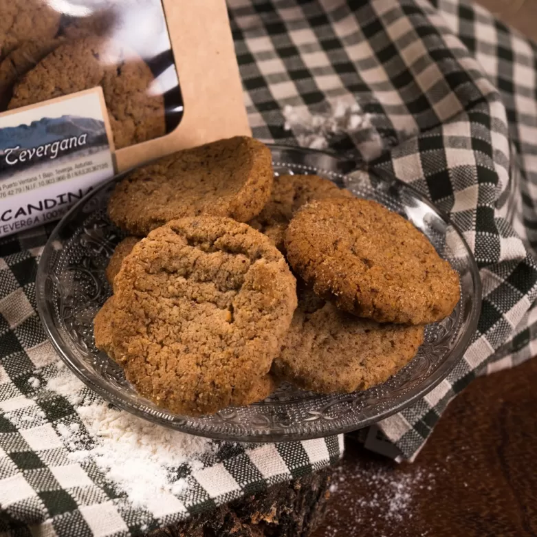 GALLETAS 100% DE ESCANDA "LA TEVERGANA" (14 UNIDADES)