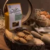 ECOLOGICAL SPELT BISCUITS WITH WALNUTS AND CHOCOLATE