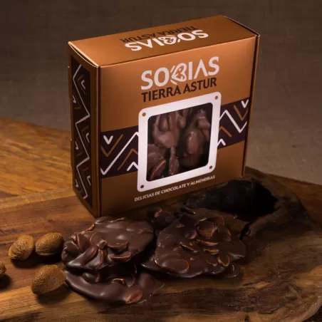 Delicias de chocolate y almendras Sobias Tierra Astur