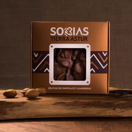 Delicias de chocolate y almendras Sobias Tierra Astur